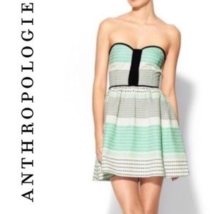 Anthropologie Ella Moss strapless zan dress